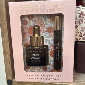 SAND + FOG Vanilla Amber Eau de Parfum Set